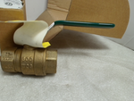  Hammond 8901 600WOG Brass Ball Valve (Lot of 6) 150WSP 3/4" Image