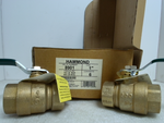  Hammond 8901 Brass Ball Valve 1" 600WOG (Lot of 6) 150WSP Image