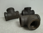  Anvil SPF 3/4" Tee Fitting (Lot of 3) Threaded Female Image