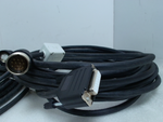  Heidenhain AWM Style E63216-EB Encoder Cables 12Pin w/Connector 20963 30V w/ Wurth 74271221 Image