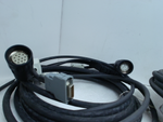  Heidenhain AWM Style E63216-EB Encoder Cables 12Pin w/Connector 20963 30V w/ Wurth 74271221 Image