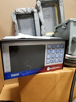  Control Gaging CGI D500 Gage Controller 905308-052-AA00 w/Converter Box 120VAC 3A Image