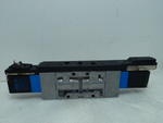  Festo JMVH-5-1/4-B-VI Solenoid Valve 29-145PSI w/ MSV-3 Coils 119807 20.4-26.4VDC 2.5W Image