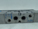  Festo JMVH-5-1/4-B-VI Solenoid Valve 29-145PSI w/ MSV-3 Coils 119807 20.4-26.4VDC 2.5W Image