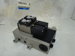  SMC VV5FS2-01T-021-02 Manifold Assembly w/ (2x) VFS2100-5FZ Valves Image