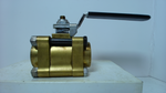  Swagelok Whitey 1-B-65F16 1" Brass Ball Valve 65 Series 2-Way Shutoff 1000-1500PSI Image