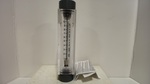  King Instruments 7510216A02 Inline Acrylic Tube Rotameter 1" FNPT ~10GPM Max Flow Image
