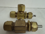  Whitey B-1RS8-A Needle Valve (Lot of 2) 1/2" Swagelok Image