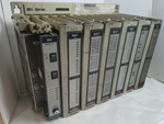  Modicon 984 Series 7-Slot I/O Module w/984 B807-132 B807(2) B806-032 B806 B814-108 Image