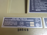  Allen Bradley 1770-T12 /A PLC-4 Microtrol Programmer w/ Case Control System Image