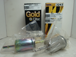  Napa 3243 Gold Genuine NOS Fuel Filter (Lot of 2) Inline Filter Image
