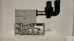  Numatics 051RS100JP63D00 Pneumatic Pressure Regulator w/ Gauge and 239-1597 Speed Control Image