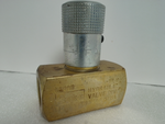  Parker N800B -11LV Needle Valve Brass 1/2" NPT 2000psi 138Bar 15gpm 57Lpm N800B11LV Image