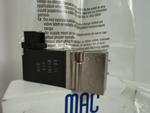 MAC Valves 34B-L00-GEG0-1KJ 3-Way Solenoid Valve 15VDC 120psi 2.8W 34BL00 Image