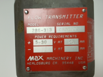  Max Machinery 286-313 5-30V Flow Transmitter Image