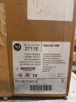  Allen Bradley 2711E-T10C15 /B Rev. A PanelView 1000e Operator Interface Panel Image