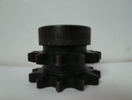 Martin D40B12H 1/2" Double Roller B Sprocket 1/2" Stock Bore 12 Teeth Image