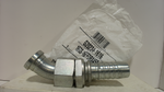  Gates G20234-1616 Hydraulic Hose Coupling 1" w/ 45 Degree Bend 6000PSI Image