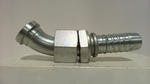  Gates G20234-1616 Hydraulic Hose Coupling 1" w/ 45 Degree Bend 6000PSI Image