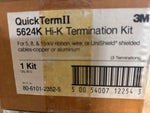  3M 5624K Cold Shrink QT‑II Silicone Rubber Termination Kit 15kV Rated Image