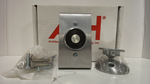  ABH 2100 Electromagnetic Door Holder Satin Aluminum Finish 12VDC 24VAC/DC 120VAC Image
