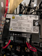  Square D 8538 SCA24V81 30A Fused Size 1 Combination Starter 10HP 600V NEMA 12/3R Image
