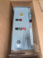  Square D 8538 SCA24V81 30A Fused Size 1 Combination Starter 10HP 600V NEMA 12/3R Image