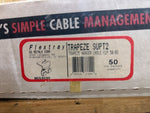  Cooper B-Line Flextray Trapeze SUPT2 Hanger Support Clips (50 pcs) Image