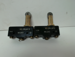  Micro BZ-2RQ8T2 (Lot of 2) Limit Switch Roller Image