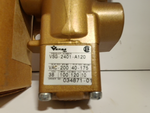  Versa VSG-2401-A120 2-Way Forged Brass Pneumatic Valve 1/2" NPT 38VDC Image