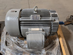  TECO Westinghouse 25HP AC Motor 326T Frame 900RPM 230/460VAC 3PH TEFC E0258 MAX-E1 Image