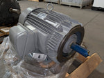  TECO Westinghouse 25HP AC Motor 326T Frame 900RPM 230/460VAC 3PH TEFC E0258 MAX-E1 Image