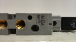  Aventics 0820023502 Pneumatic Solenoid Valve 24VDC w/ Two (2) 1824210243 Coils Image