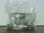  SMC AS3201F-U03-12A (Lot of 4) Elbow Pneumatic Flow Control Valve Image