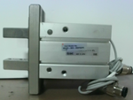  SMC MHZ2-32D-M9PSDPC-X7 Double Acting Parallel Pneumatic Air Gripper 32mm Bore Image