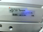  SMC MHZ2-32D-M9PSDPC-X7 Double Acting Parallel Pneumatic Air Gripper 32mm Bore Image