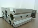  SMC MGPM20TF-20Z Compact Guide Cylinder Double Acting Slide Bearing 20mm Stroke Length Image
