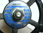  Warren 852-T Globe Valve 1/2" NPT 1975 PSI Image