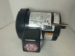  US Motors U34P2DCR 3/4 HP Electric Motor 1800 RPM 3-Phase 56C TEFC Image