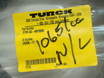  Turck GYM 40-4M/S600 Powerfast Male Cable Cordset 4-Pin 1-3/8" 600V U0938-77 Image