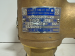  Kunkle 6010GGM01-KM Brass Safety Relief Valve 1-1/2" x 1-1/2" 125psig Set Pressure Image