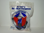  Survivair Blue 1 220010 Half-Mask Silicone Respirator Size Medium (Lot Of 11) Image