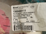  Brad Connectivity E11A06004M300 CAT5E ETHERNET CORDSET 1300480111 Image