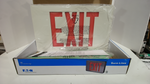  Eaton Sure-Lites CX61WH LED Exit Sign 120/277VAC Image