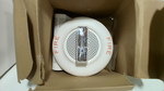  Eaton Wheelock E60-24MCC-FW White Ceiling Speaker Strobe Xenon Clear Lens Image