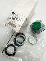  Allen Bradley 800T-A1A Green Pushbutton Flush Head Factory Sealed Image