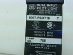 Allen-Bradley 800T-PSDT16 /T Dual Input Pilot Light No Lens Image