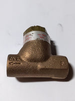  Parker Schrader Bellows 3250-0319 3250 Series 3/8" Brass Flow Control Valve Image