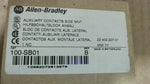  Allen Bradley 100SB01 Auxiliary Contact Block No Block Image
