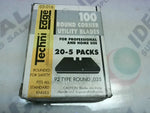  Techni Edge 03-016 100 Round Corner Utility Blades (5PCS) Image